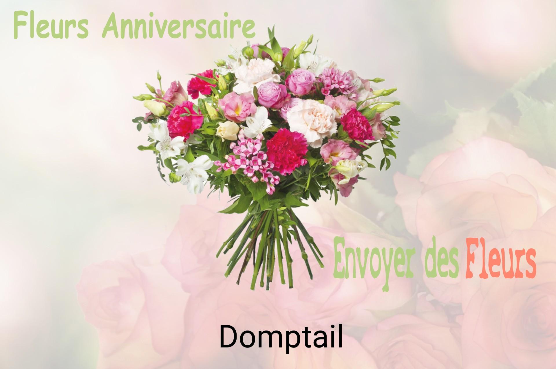 Bouquet de fleurs d’anniversaire livré à Domptail